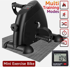 Adjustable Mini Exercise bicycle Pedal Exerciser Arm Leg Cycle MachineResistance