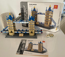 Tower Bridge Building Blocks 1052 pcs Toy Educational "LeeGoo Compatible" Used