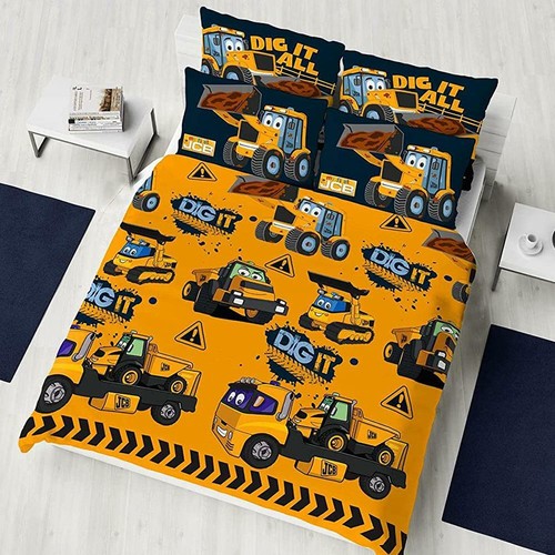 Jcb joey double duvet - joey, cover