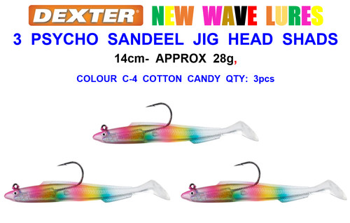 Dexter psyhco sandeel jig - sandeel,