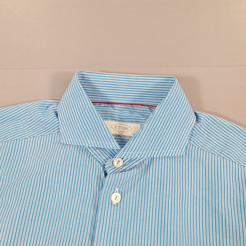 Eton mens shirt blue - mens,