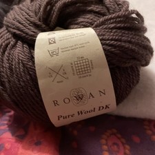 500g Rowan Pure Wool  Dk Mocha 017