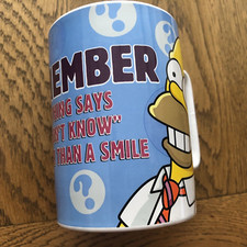 HOMER SIMPSON SPEAKING MUG