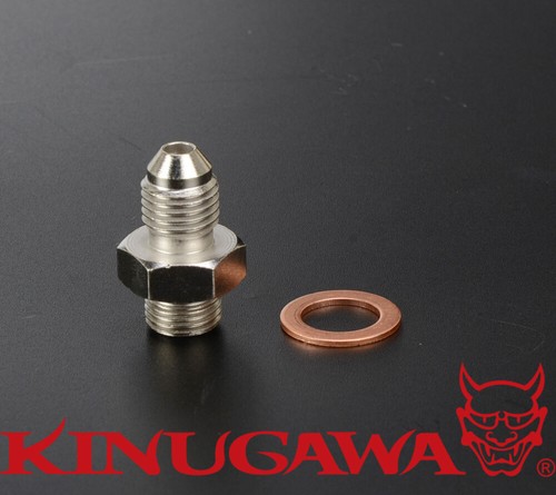 4an turbo oil feed adapter - feed,