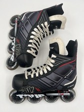 TOUR Hockey FB-225 Inline Skates Roller Blades Nano Black • Adult Size 9 • GUC