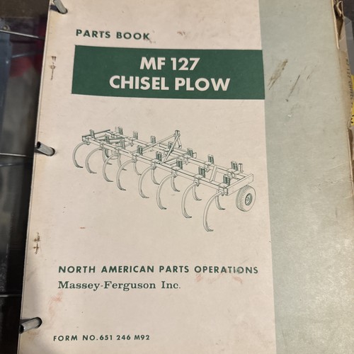 Massey ferguson 127 chisel - massey,