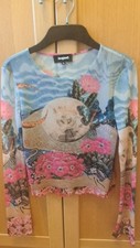 Desigual long sleeve lined top