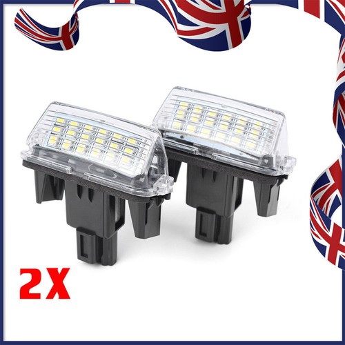 Led rear license plate light - rear,