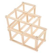  Wooden Rat Climbing Toys Pet Rat Cage Accessories Wood Climbing Ladder Hamster