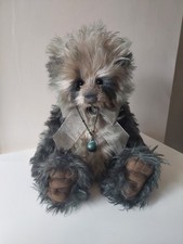 Bedhead Dark Green Charlie Bears Retired Isabelle Lee Mohair 2015