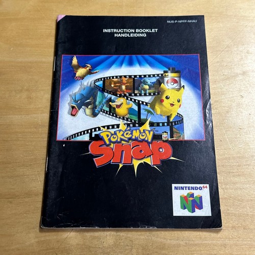 Nintendo n64 instruction - nintendo,