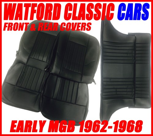 Mgb roadster seat covers - mgb, gt