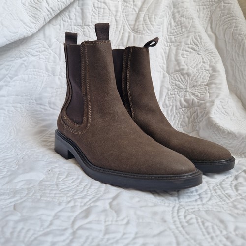Zara brown chelsea boots - boots, uk