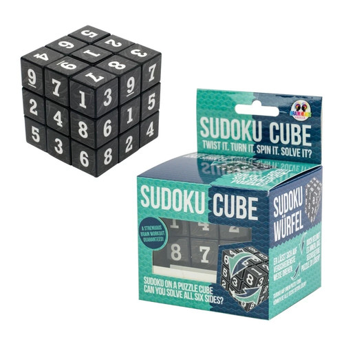 Sudoku cube puzzle game - sudoku, brain
