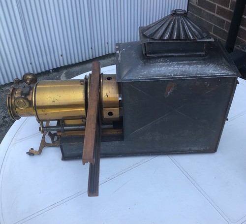 Antique magic lantern - antique,