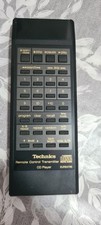 TECHNICS EUR64796 CD GENUINE REMOTE FULLY Tested Great Condition