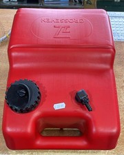 Crosseven Protable Plastic Fuel Tank 12L Boat Yacht Outboard Dinghy