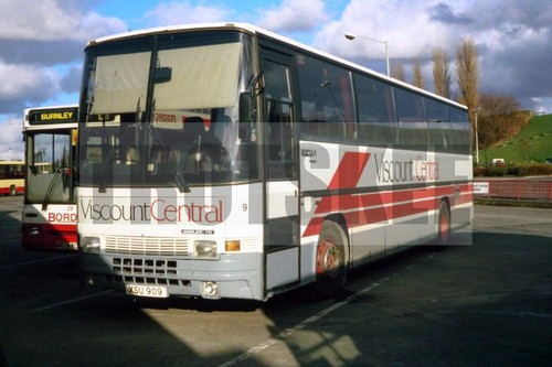 35mm slide viscount volvo - volvo, b10m
