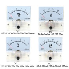 85C1 Analog Panel Meter Size