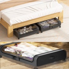Under Bed Storage with Wheels