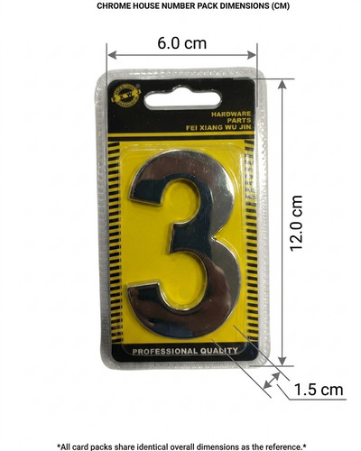 Self adhesive silver house - self,