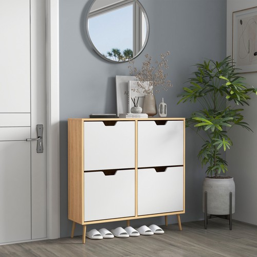 Shoe storage cabinet - storage, flip