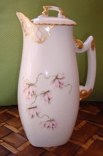 Antique hand painted limoges - hand,