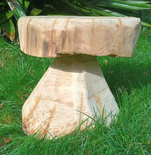 Large mushroom stool fire pit