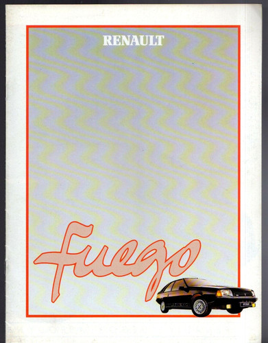 Renault fuego 1984 - renault, 1984-1986