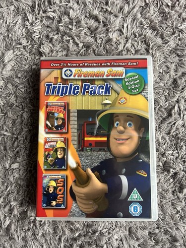 Fireman sam triple pack box - sam,