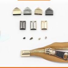 10Pcs Metal Zipper Stopper