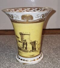 Unusual 19th Century Old Paris French Porcelain Trumpet Shape Vase Sevres Style