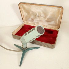 Cadenza Ribbon Microphone with Cable Stand & Case Tested & Working