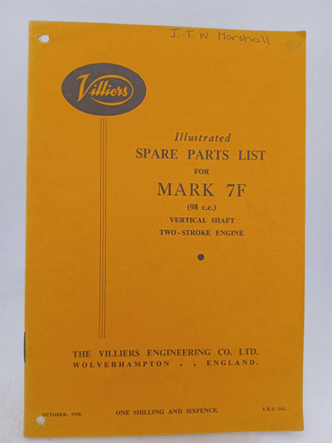 Villiers mark - , (98cc)