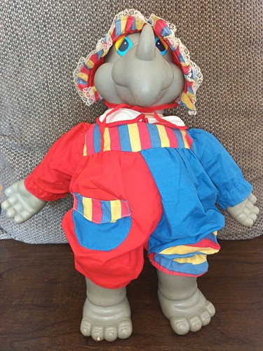 Vintage rhino doll - vintage,