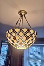 Vintage Tiffany Style Leaded
