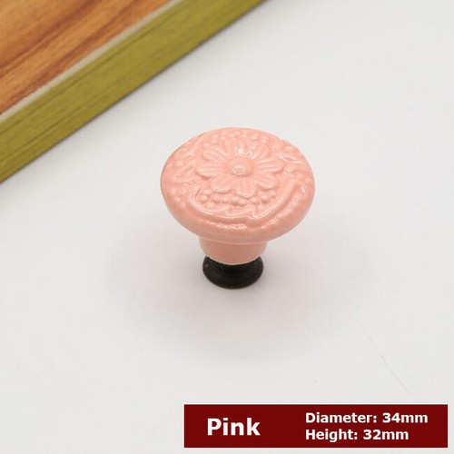 Vintage ceramic knob door - ceramic,