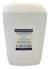 Deionised Water 25L / Demineralised / RO / Food Grade 25 Litre Container New