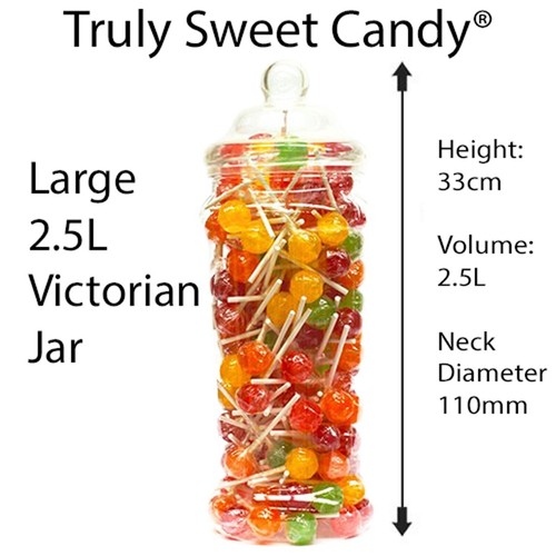 Tall plastic sweet - tall, 2585ml