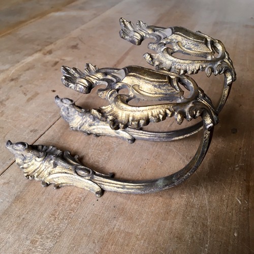 Antique curtain tie backs - curtain,