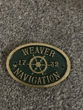 Canal Boat Bridge Plaque-