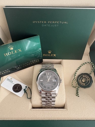 Rolex datejust 36mm steel - 36mm,