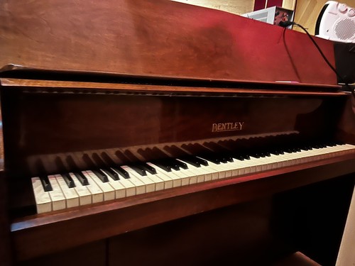 Bentley upright piano - bentley,