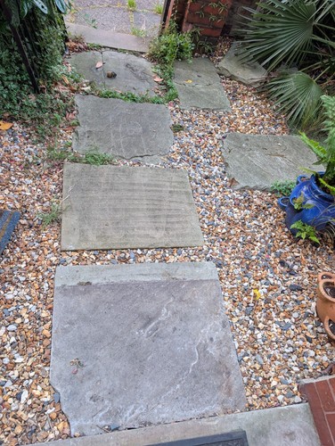 Large yorkshire stone slabs - stone,