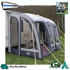 Leisurewize Ontario 390 Air Inflatable Porch Caravan Awning 3.9M Pump Included