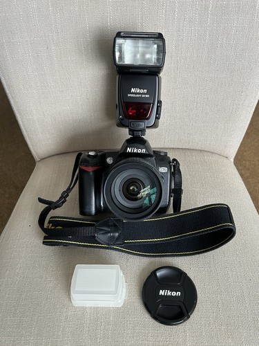 Nikon d70 with - d70, flash
