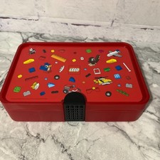 Lego 4084 Sorting Box Storage Case Iconic Red Made in Poland