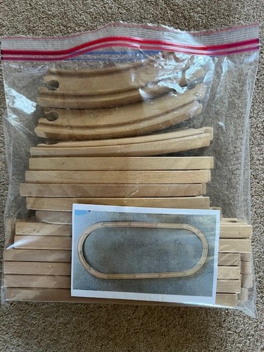 Wooden train track brio - wooden,
