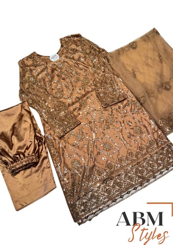 Dark brown beads - brown, (chocolate)