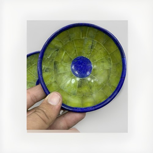 Serpentine and lapis lazuli - lapis,